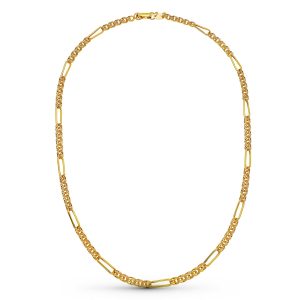 18K CADENA ORO AMARILLO HUNGARA HUECA 50CM 4.5 MM